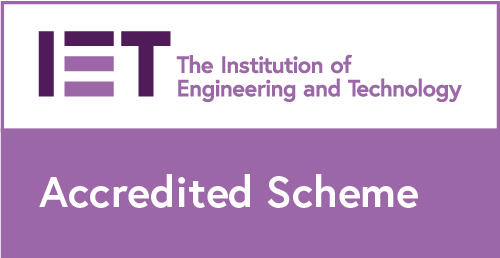 IET Accredited Scheme logo